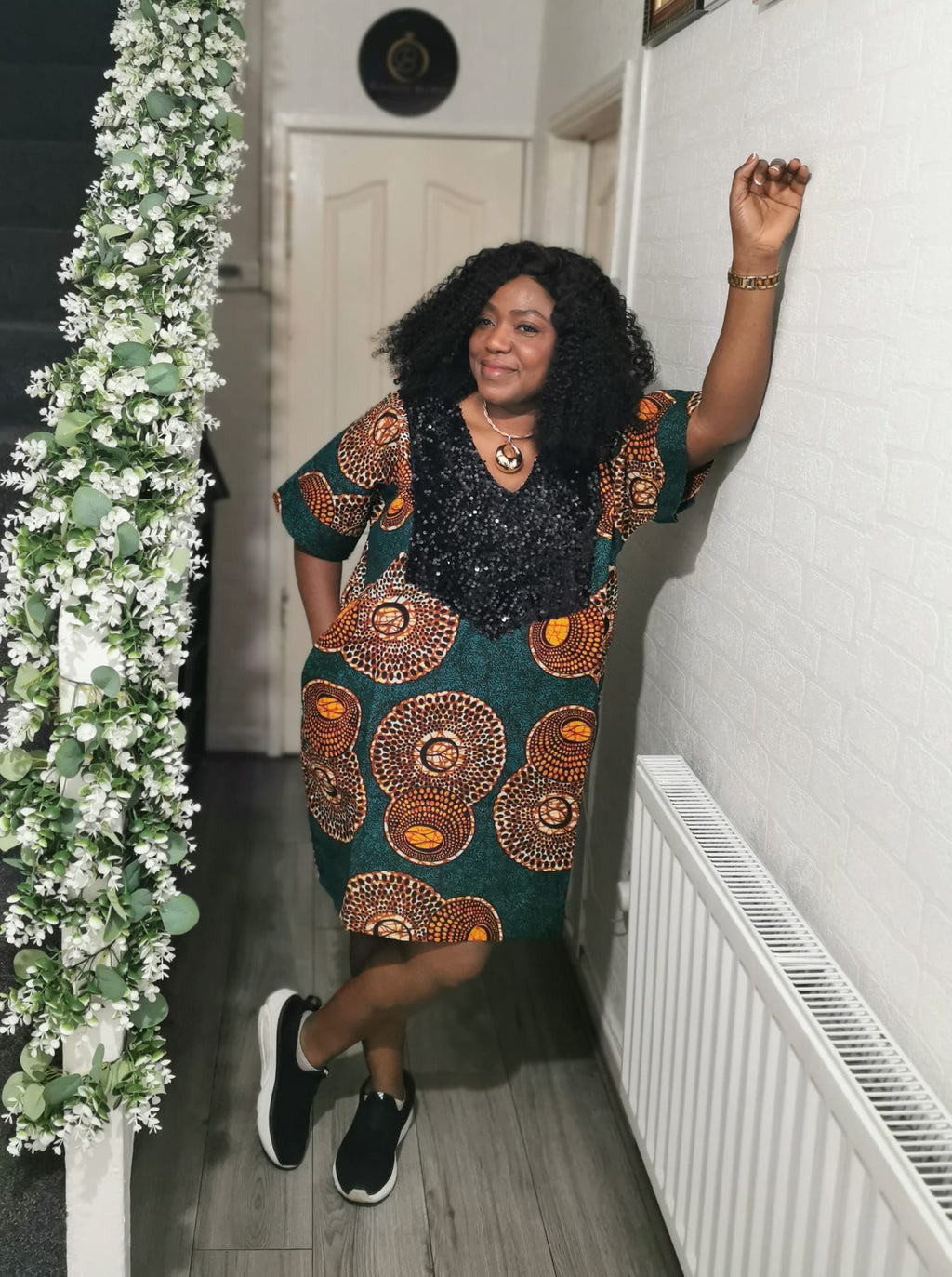 Ayo Short Dress for Summer Mixed with Sequence