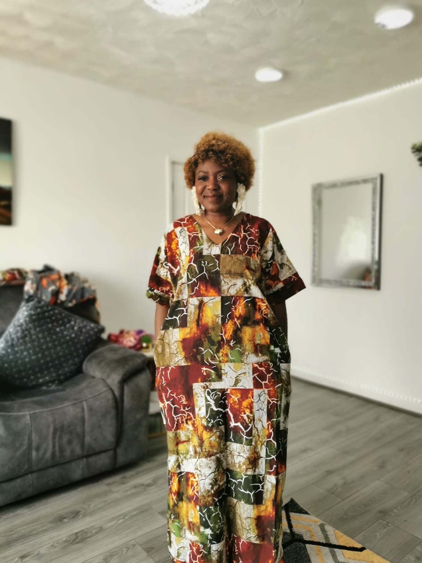 Vintage Free Dress Summer One Size