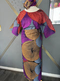 African Ankara Oleku Style (UK Sizes 10-14)