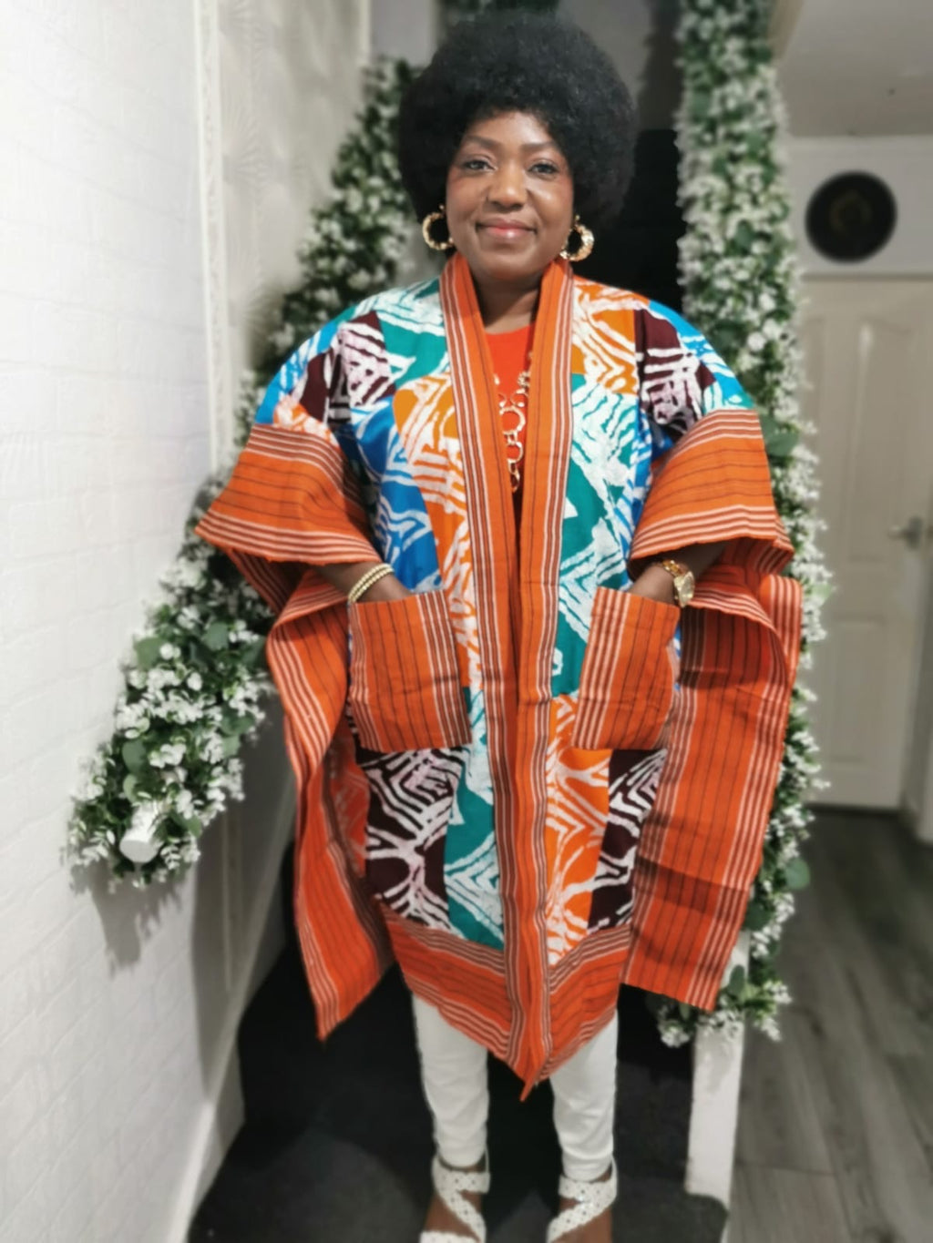 Kimono Jacket Multicoloured Free Size UK 12,14,16&18