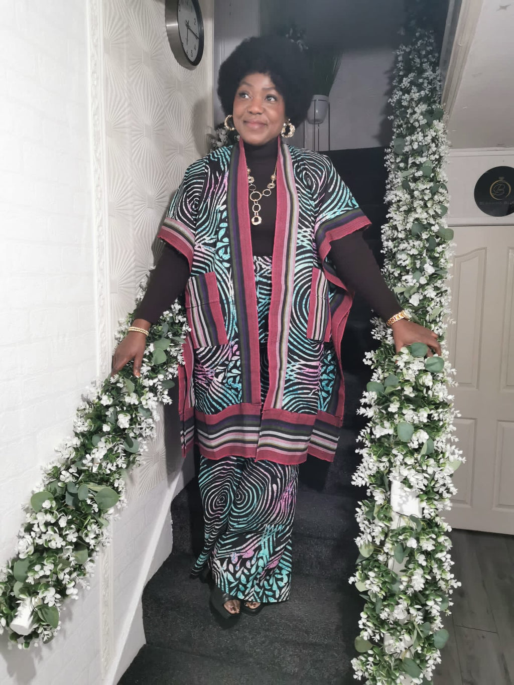 Kimono Jacket and Trouser Set