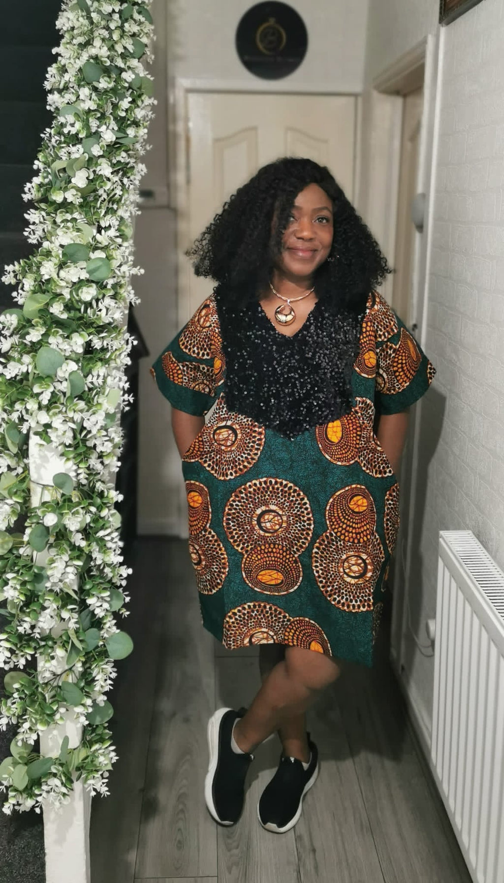 Ayo Short Dress for Summer Mixed with Sequence