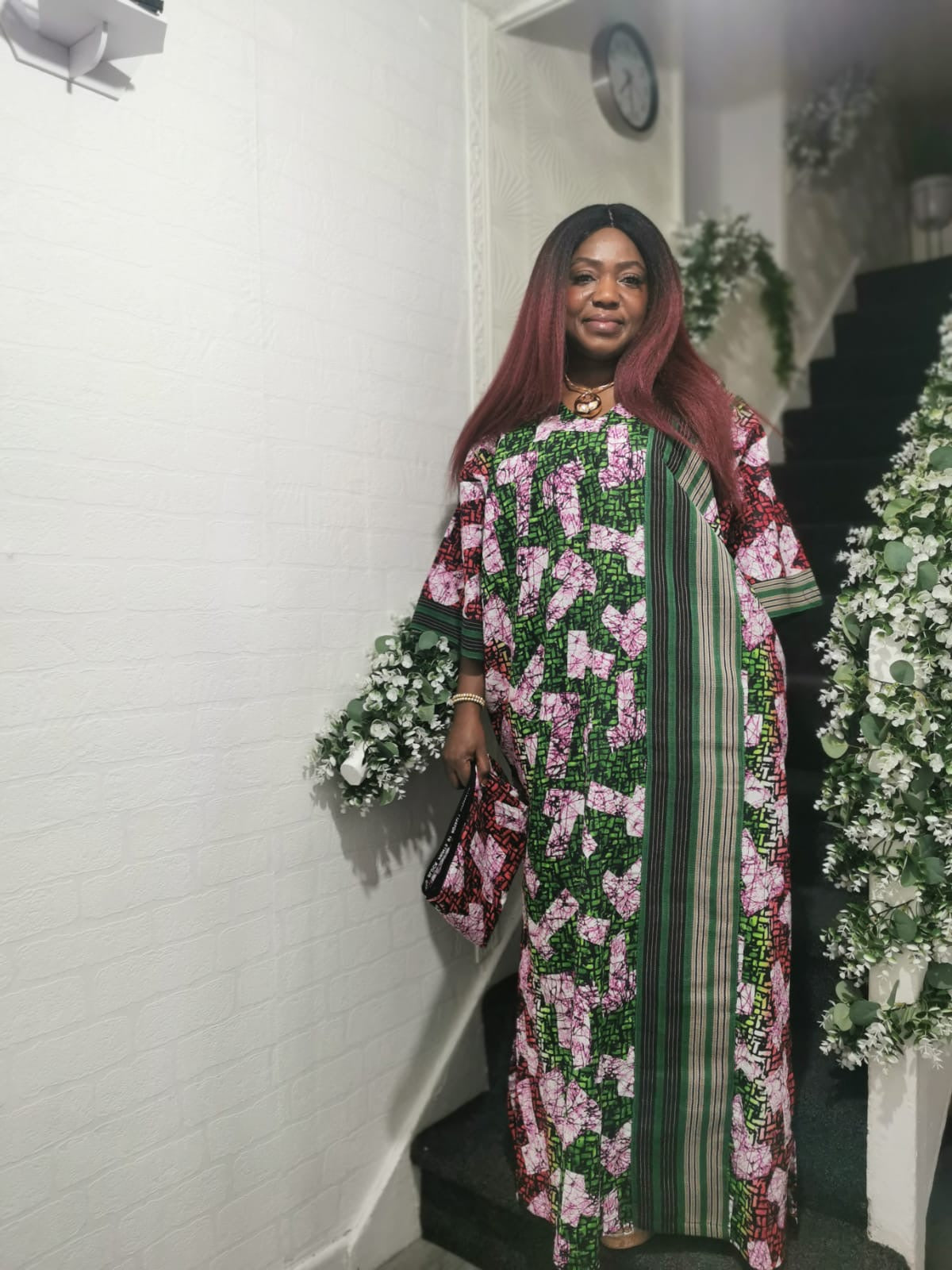 Kaftan Maxi Dress - Free UK Size 12-16