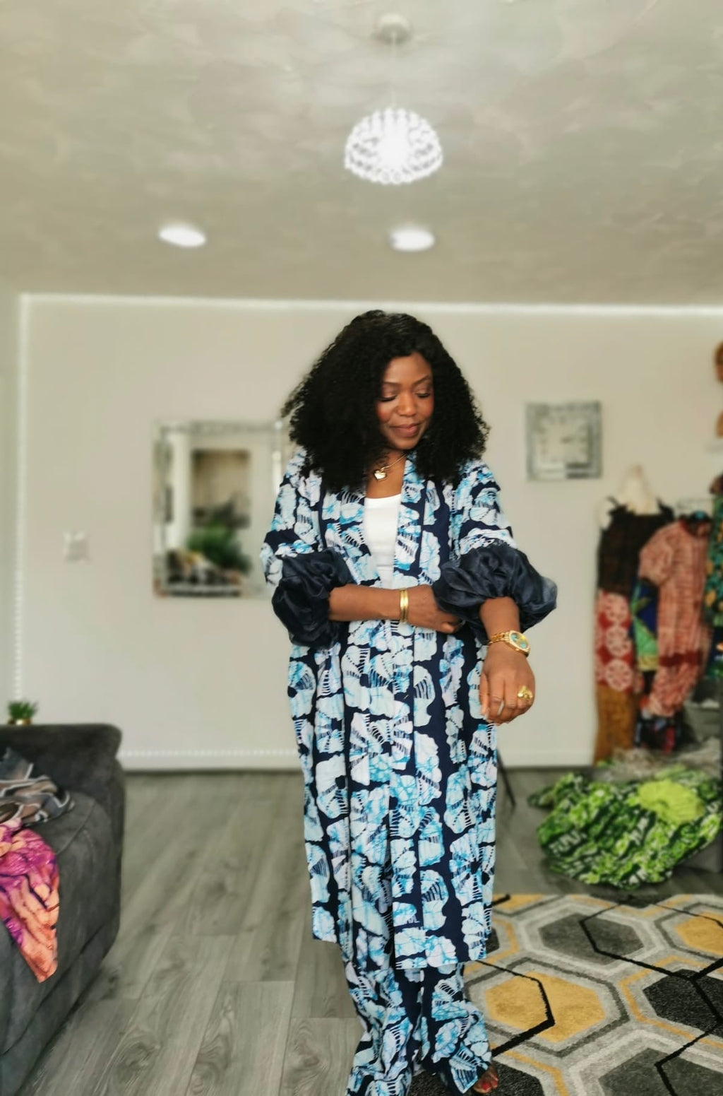 Ankara Kimono Set – 100% Cotton