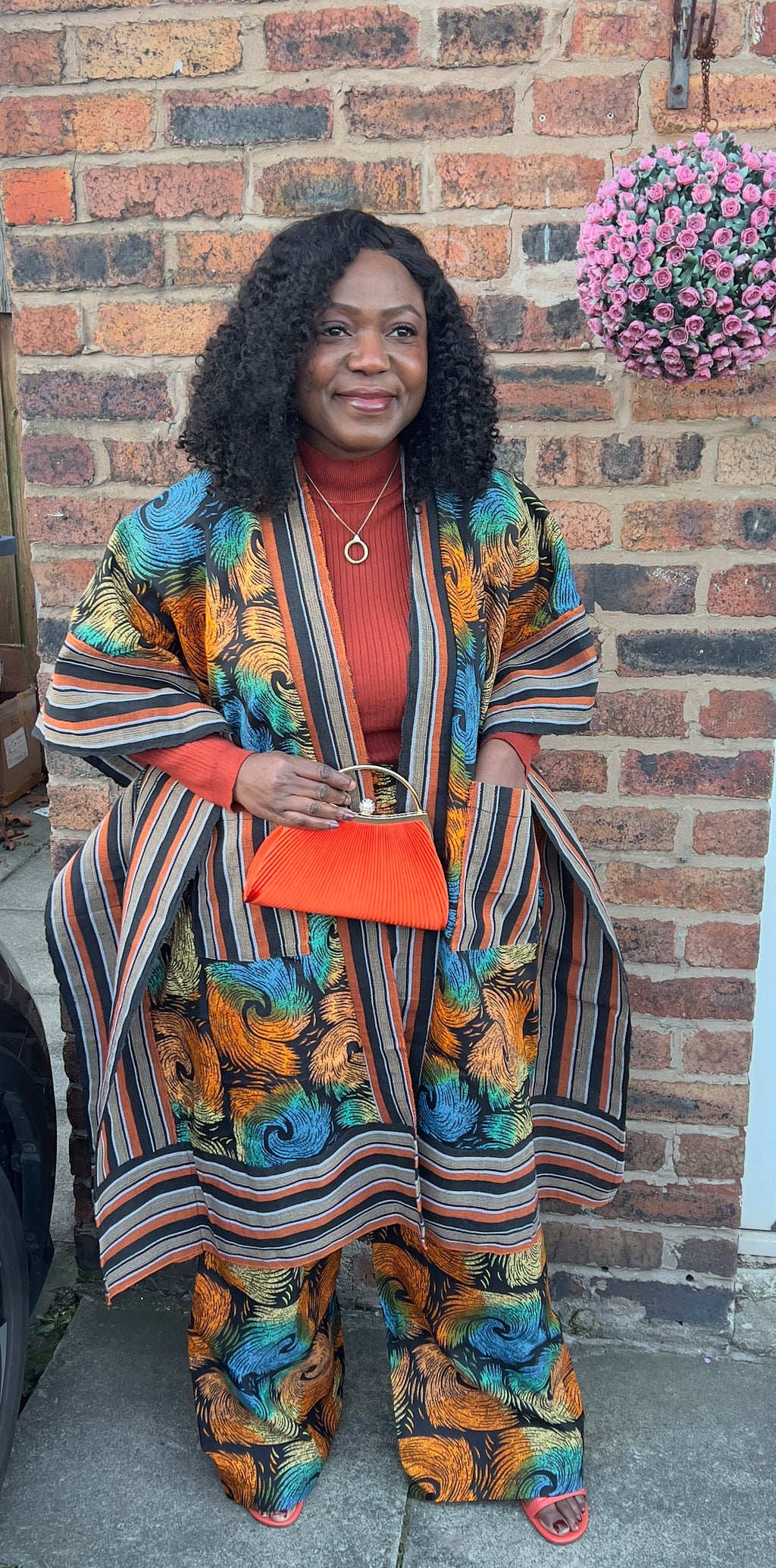 Kimono Jacket and Trouser Set