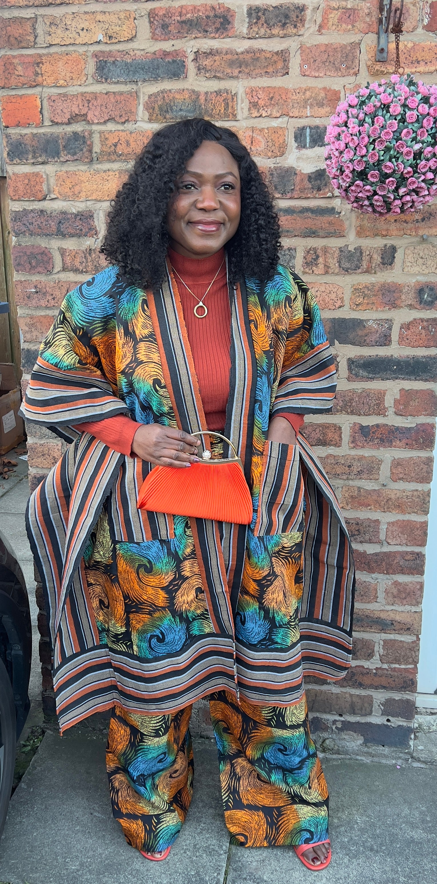 Kimono Jacket and Trouser Set