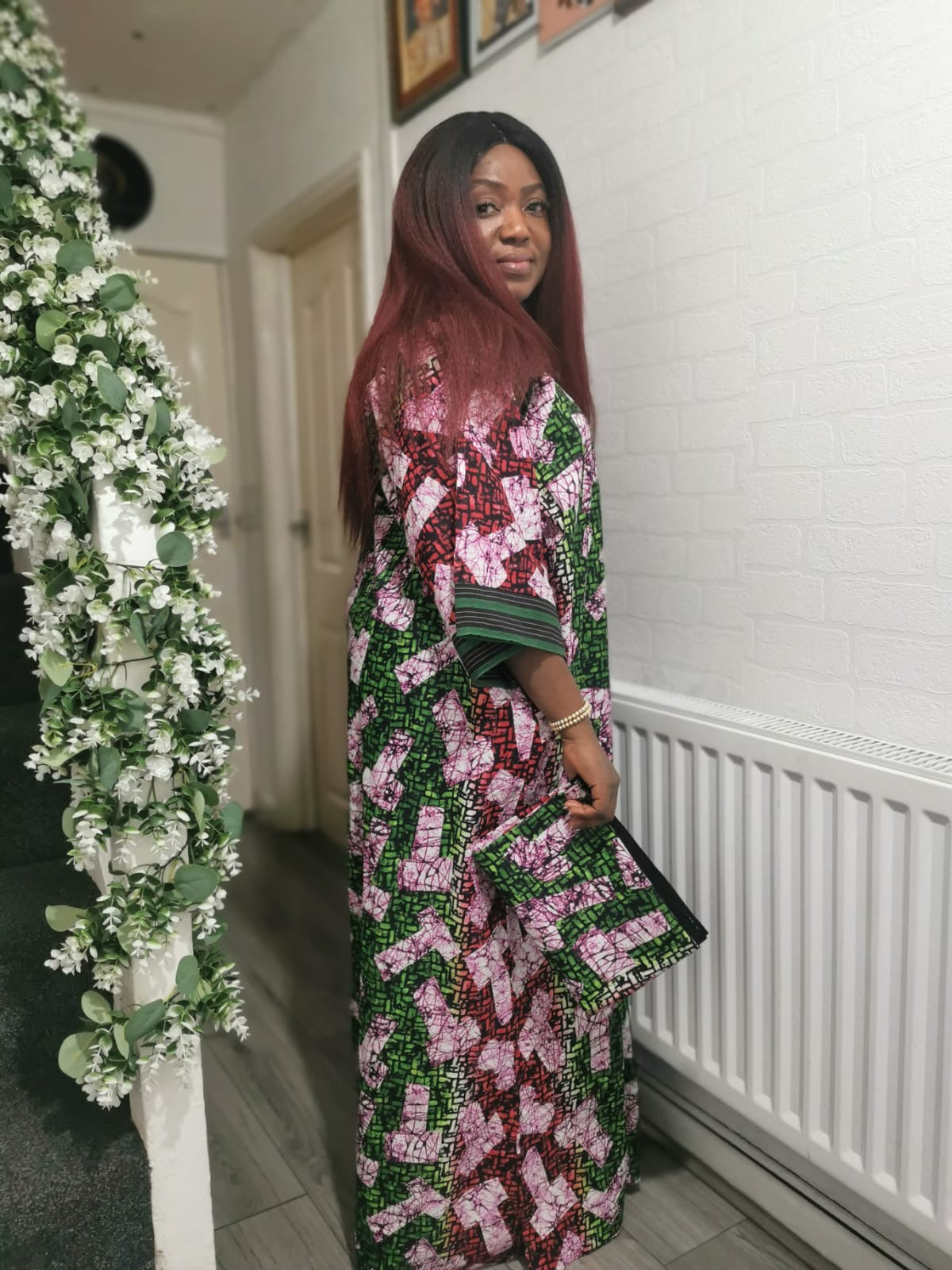 Kaftan Maxi Dress - Free UK Size 12-16