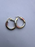 3 Tones Hoop Earring