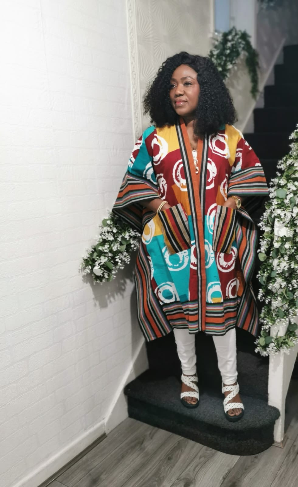 Kimono Jacket Multicoloured Free Size UK 12,14,16&18