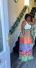Kampala Caribbean skirt free uk size 16/20