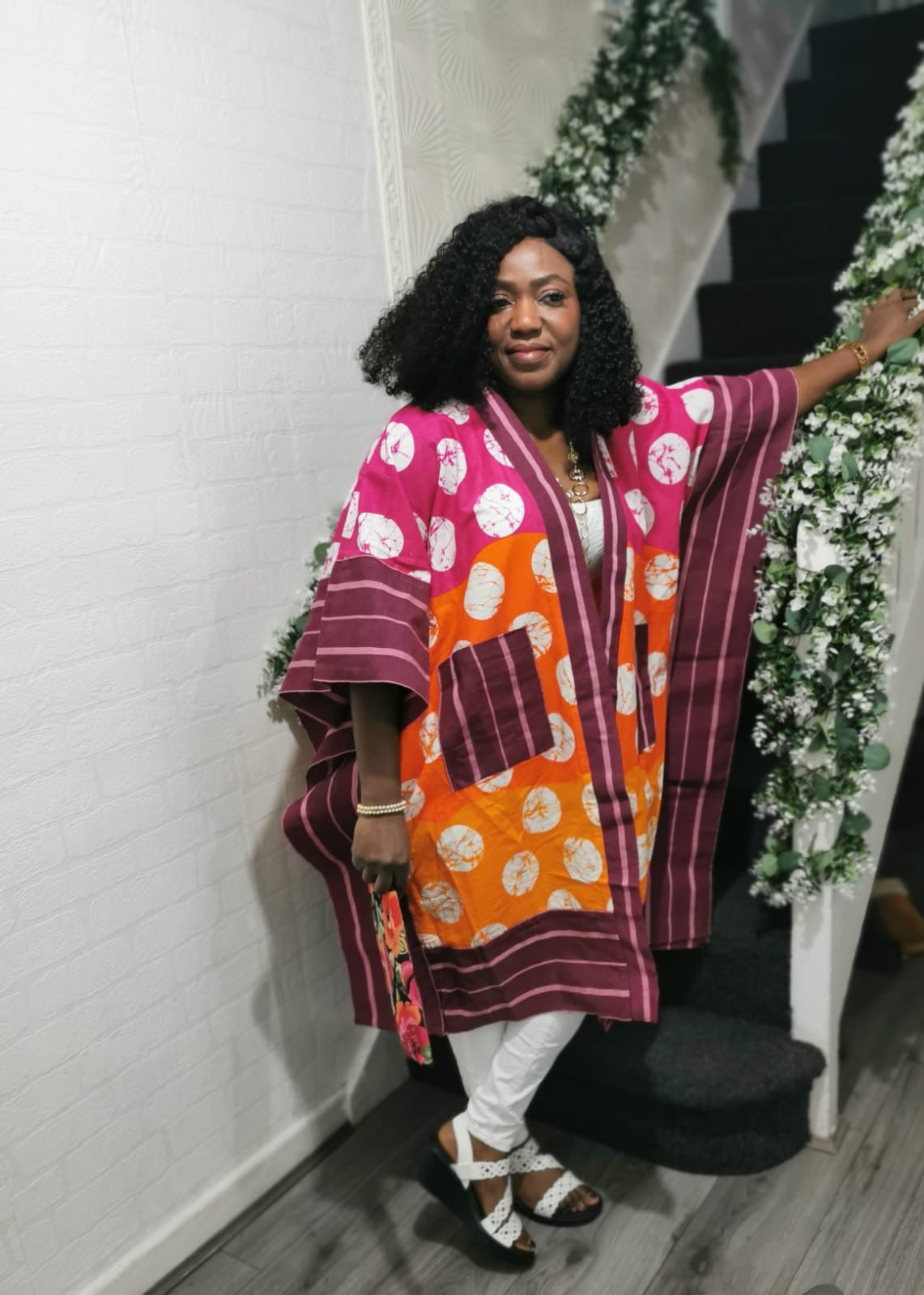 Kimono Jacket Multicoloured Free Size UK 12,14,16&18