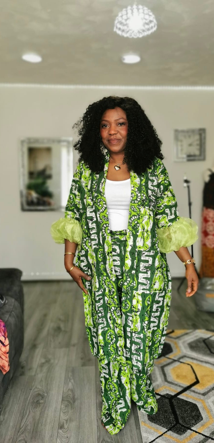 Ankara Kimono Set – 100% Cotton