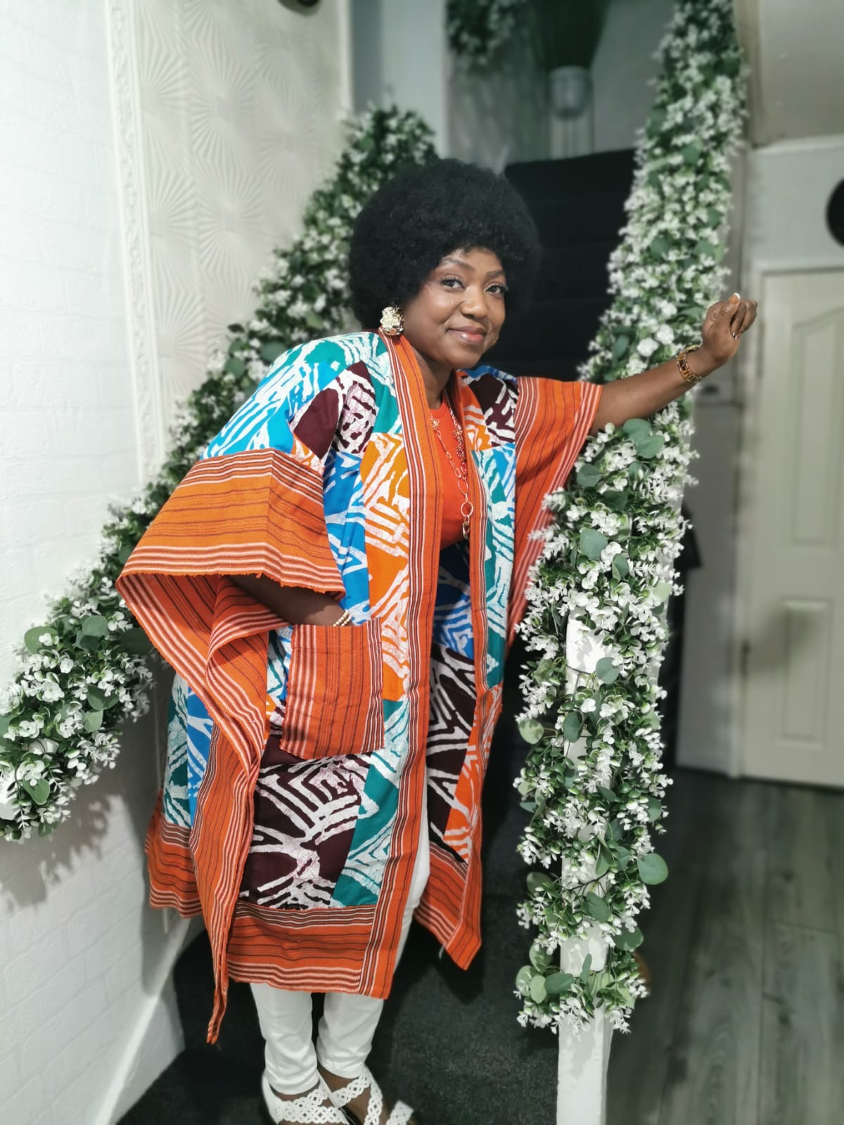 Kimono Jacket Multicoloured Free Size UK 12,14,16&18