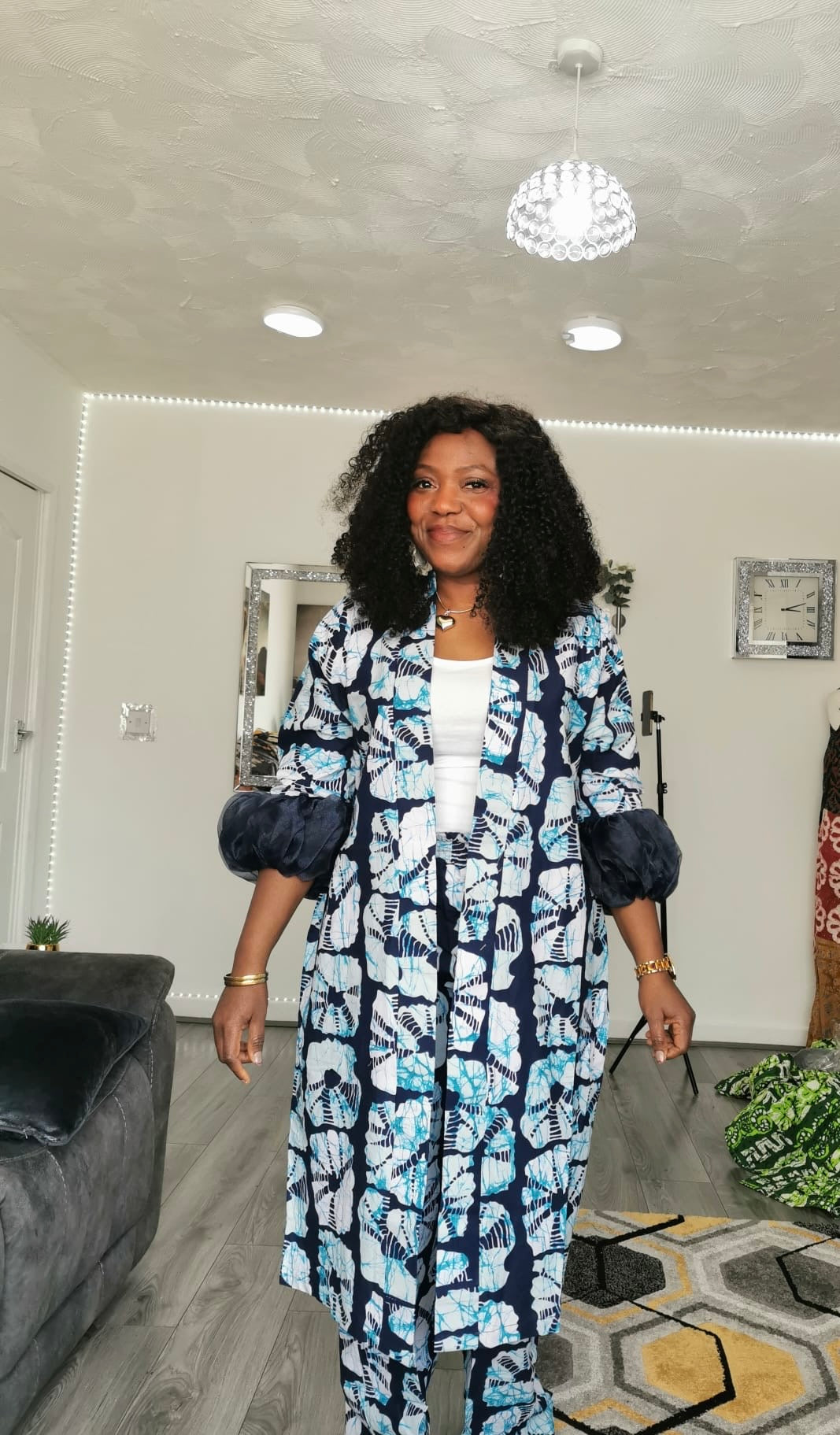 Ankara Kimono Set – 100% Cotton