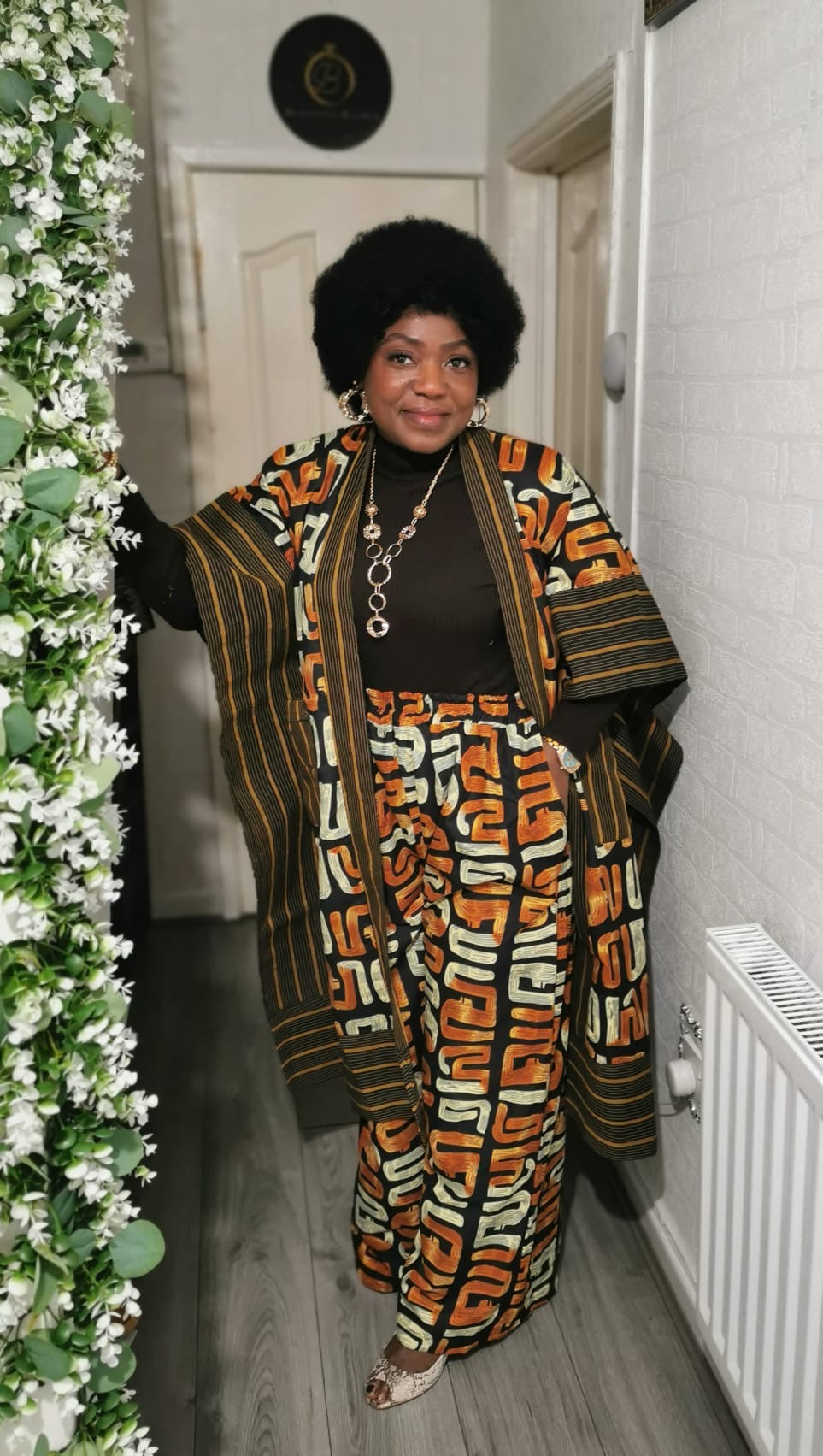 Kimono Jacket and Trouser Set